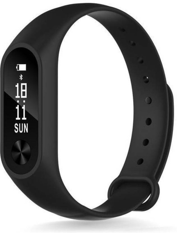 nmraenterprises NMRA_m2_R01 fitness band(Black Strap, Size : free size)