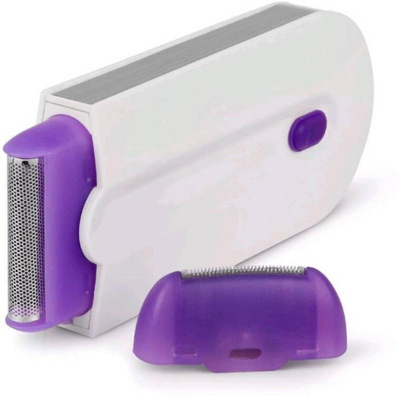 ahana trader Women's Painless Hair Remover Instant&Pain Free Laser Sensor Ligh 60 min  run time Trimmer for Men & Women(White)