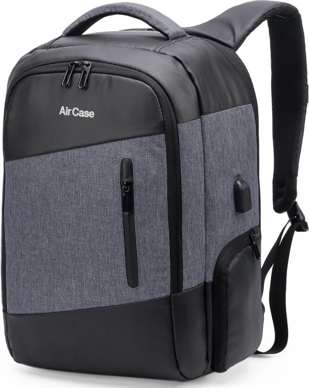 Buy AirCase 15.6 inch Laptop Backpack(Black, Grey) Online at desertcartUAE