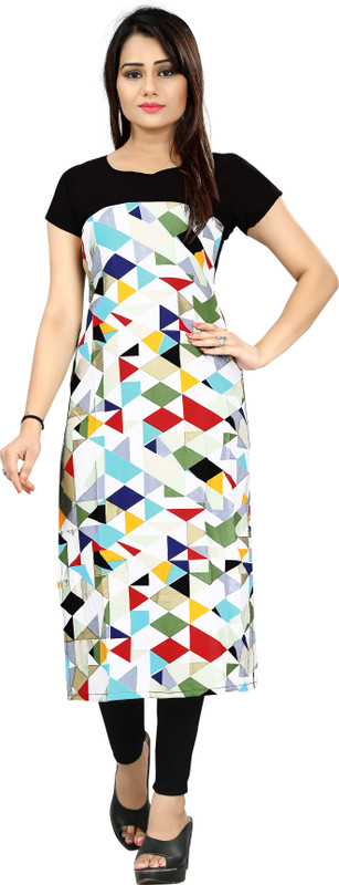 fabtown Casual Printed Women Kurti(Multicolor)