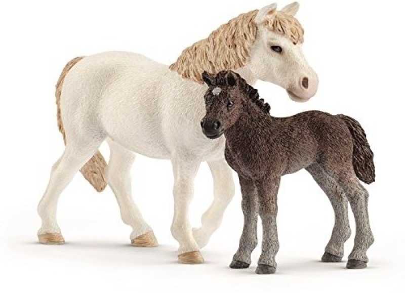 schleich mare and foal