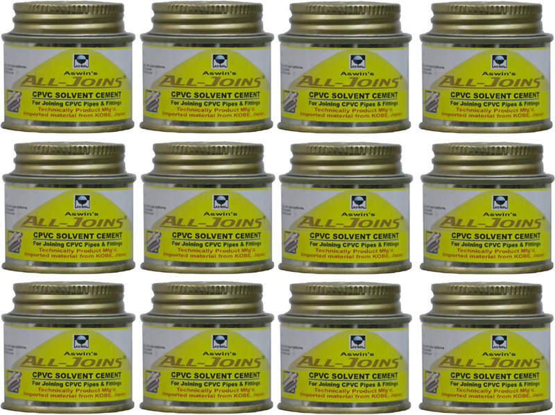 all joins CPVC For Joining CPVC Pipes & Fittings(pack of 12) Adhesive(50 ml)