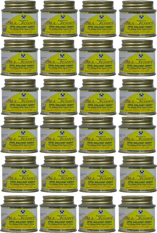 all joins CPVC Solvent cement For Joining CPVC Pipes & Fittings(Pack of 24) Adhesive(50 ml)