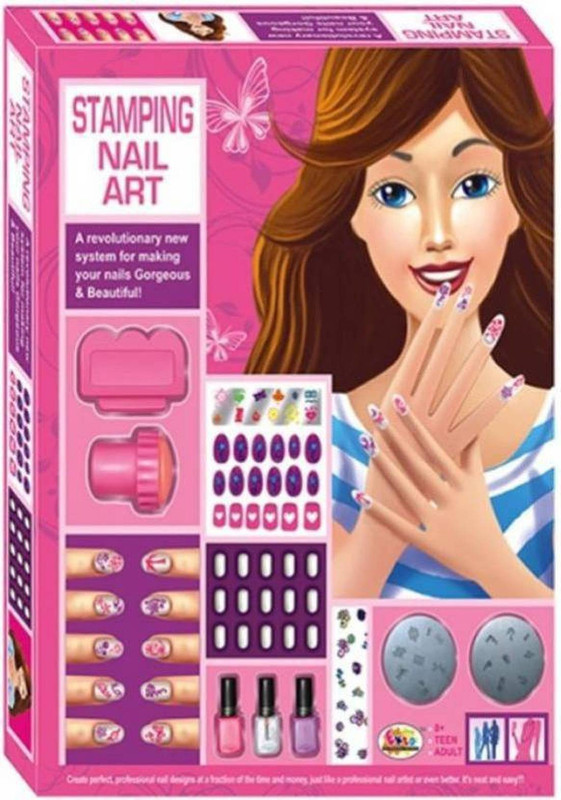 tysm creation Nails Art Stamping Multi-color