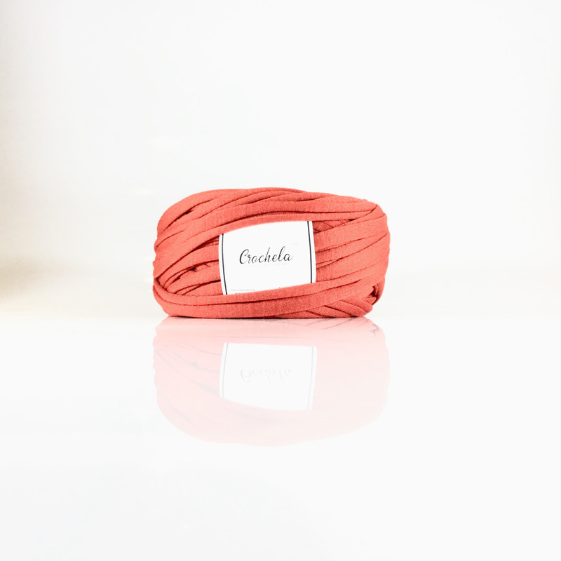 crochela Cotton-Polyester T-Shirt Yarn for Crochet/Knitting