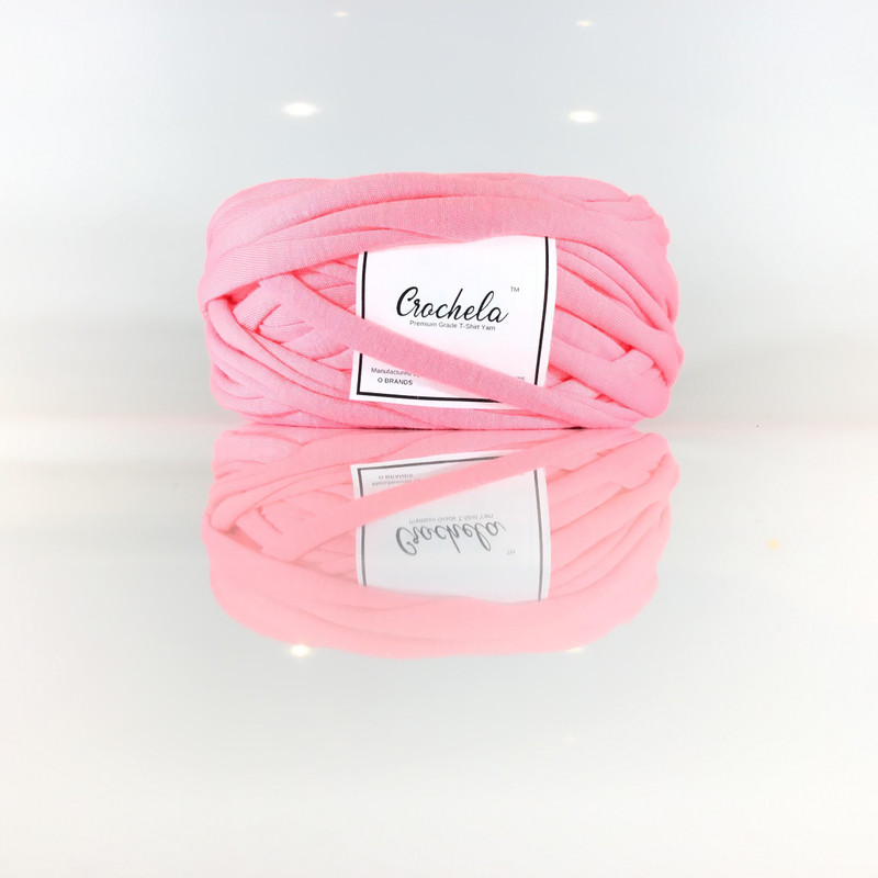 crochela Cotton-Polyester T-Shirt Yarn for Crochet/Knitting