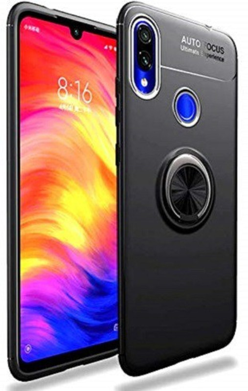 exotic flourish Back Cover for Mi Redmi 7, Mi Redmi Y3(black, Silicon)