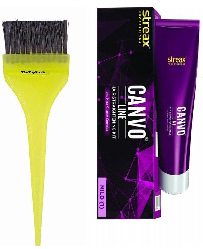 Buy TheTopNotch Hair Die Brush Streax Pro Canvo Line Hair