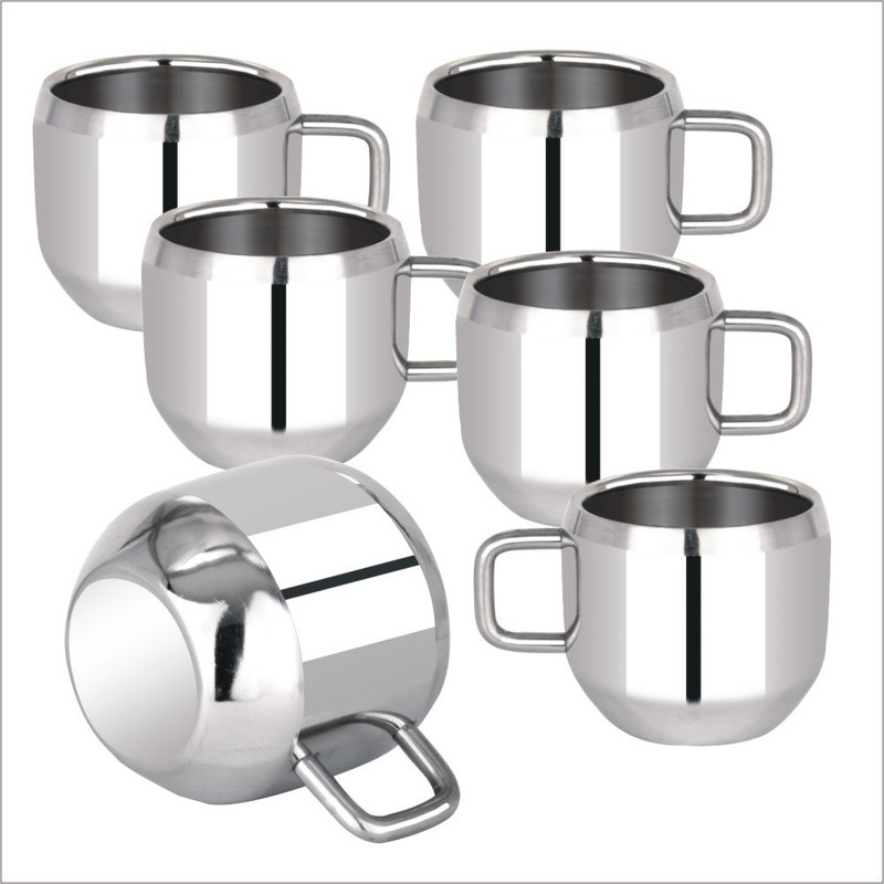 hmtc Stainless Steel(Steel, Pack of 6)
