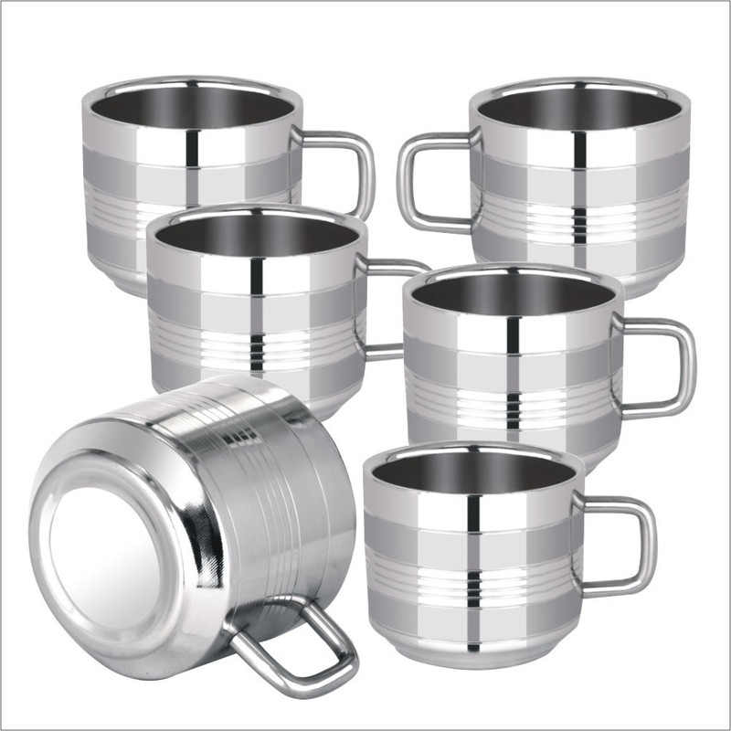 hmtc Stainless Steel(Steel, Pack of 6)