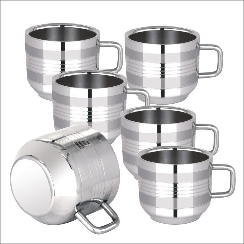 hmtc Stainless Steel(Steel, Pack of 6)