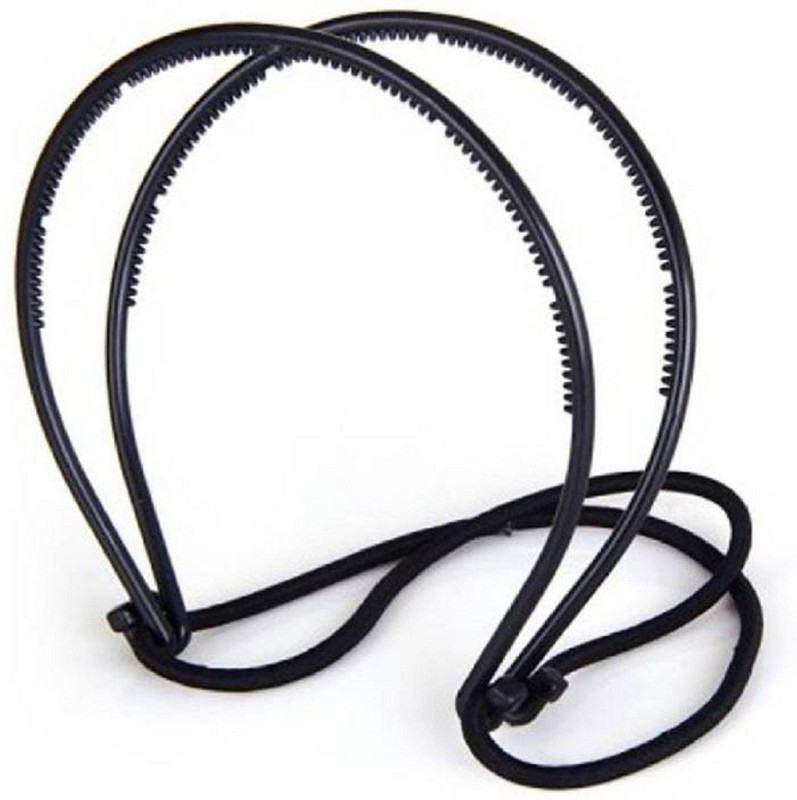 rkdenterprise rubber head band Head Band(Black)