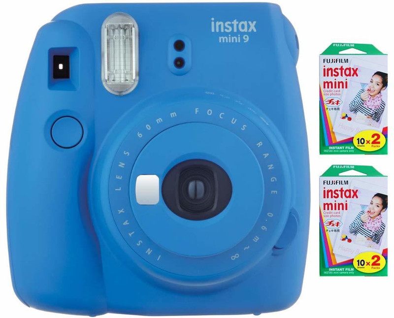 Fujifilm Instax Mini 9 Instant Camera Instant Camera(Blue)