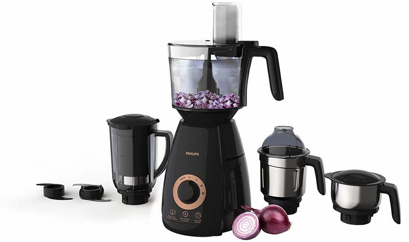Philips HL7707 (750W) With 4 Jar Mixer Grinder Coupler Philips HL7707 (750W) With 4 Jar Mixer Grinder Coupler