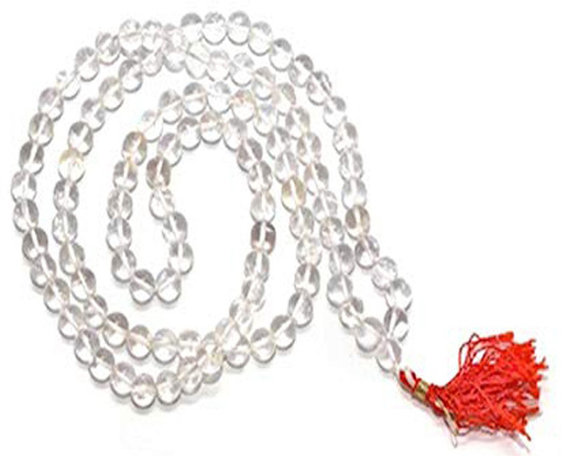 bethebutterfly Original Sphatic mala/Beautiful Diamond cut Crystal Crystal Necklace