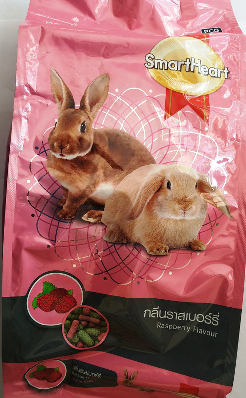 pcg SmartHeart Raspberry Fruit 1 kg Dry Rabbit Food