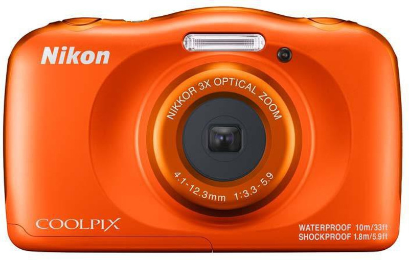 Nikon Coolpix W150(13.2 MP, 3x Optical Zoom, Upto 4x Digital Zoom, Orange)