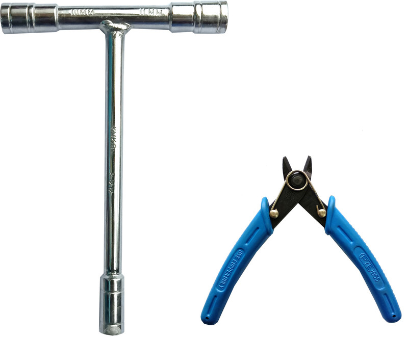pye 955 wire cutter and 8x10x11 t spanner heavy duty pack of 2 Power & Hand Tool Kit(2 Tools)