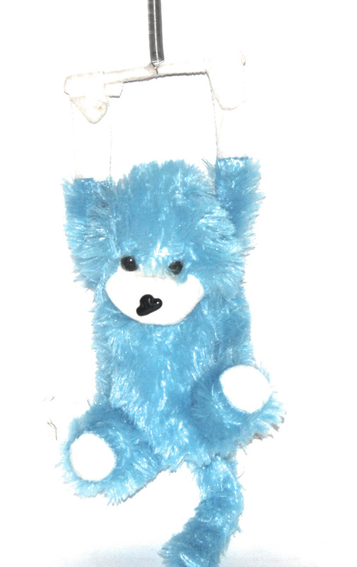 sky enterprises Hangable monkey  - 30 cm(Blue)