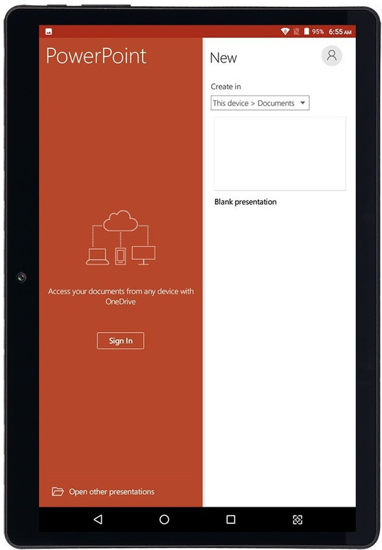 Domo Slate SL32 16 GB 10.1 inch with 3G Tablet (Black)