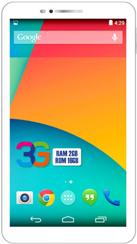 I Kall N8 New 16 GB 7 inch with Wi-Fi+3G Tablet (Gold)