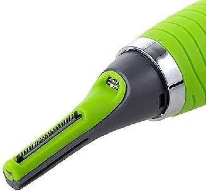 vennar Micro Touch Max Nose Hair Trimmer Cordless Trimmer for Men  Runtime: 40 min Body Groomer for Men & Women(Green)