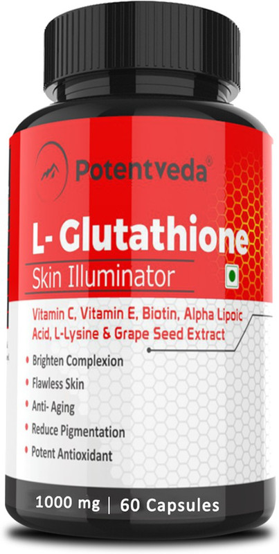 salicylic acid and glutathione together Potentveda L Glutathione 1000 Mg Skin Whitening 60 Capsules 60