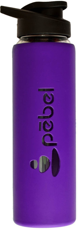 pebel stylish, elegant silicone sleeve 750 ml(Purple)