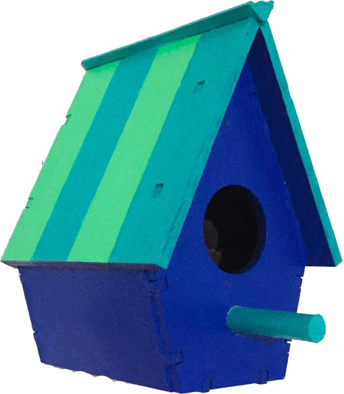 agrilabh BIRD_HOU_CLO Common Bird Feeder(Multicolor)