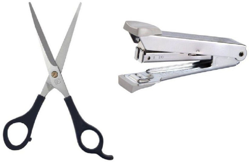 rkdenterprise 1 black handle scissor & 1 stapler combo(2 Items in the set)
