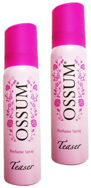 ossum Perfume Spray teaser 25ml x2 Perfume Body Spray - For Women Perfume Body Spray  -  For Men & Women(200 ml, Pack of 2)