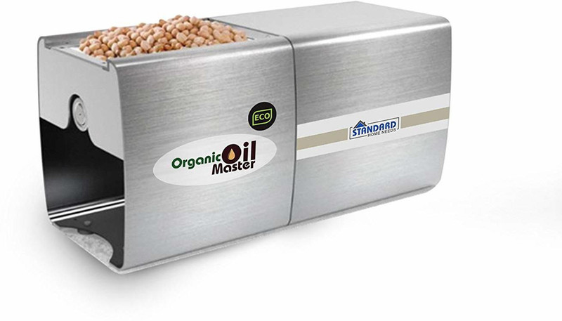 organic oil master premium machine 250 W Food Processor(Silver)