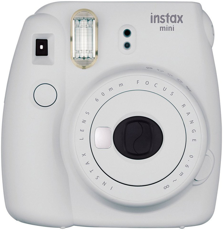 Fujifilm Instax Mini 9 Instant Twin Film Pack (40 Exposures) Instant Camera(White)