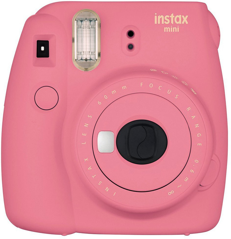 Fujifilm Instax Mini 9 Instant Camera (Flamingo Pink) Instant Camera(Pink)
