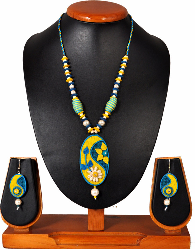 amorucio Jute Jewel Set(Multicolor)