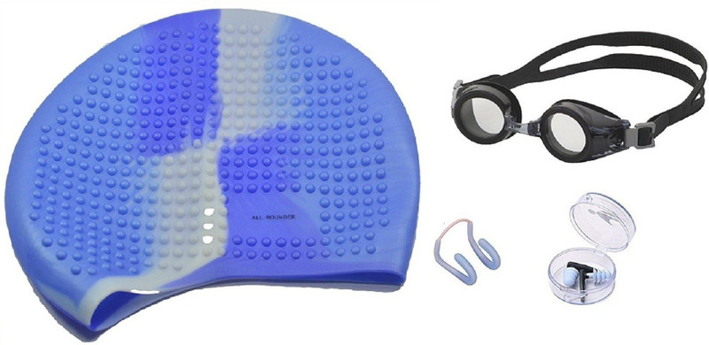 JERN Premium Complete Swimming Kit with Dotted Cap Swimming Kit