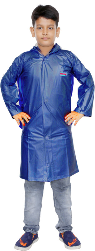 variety Solid Boys & Girls Raincoat