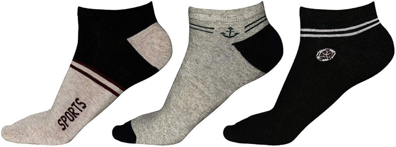 shoppertize Men Printed Ankle Length(Pack of 3)