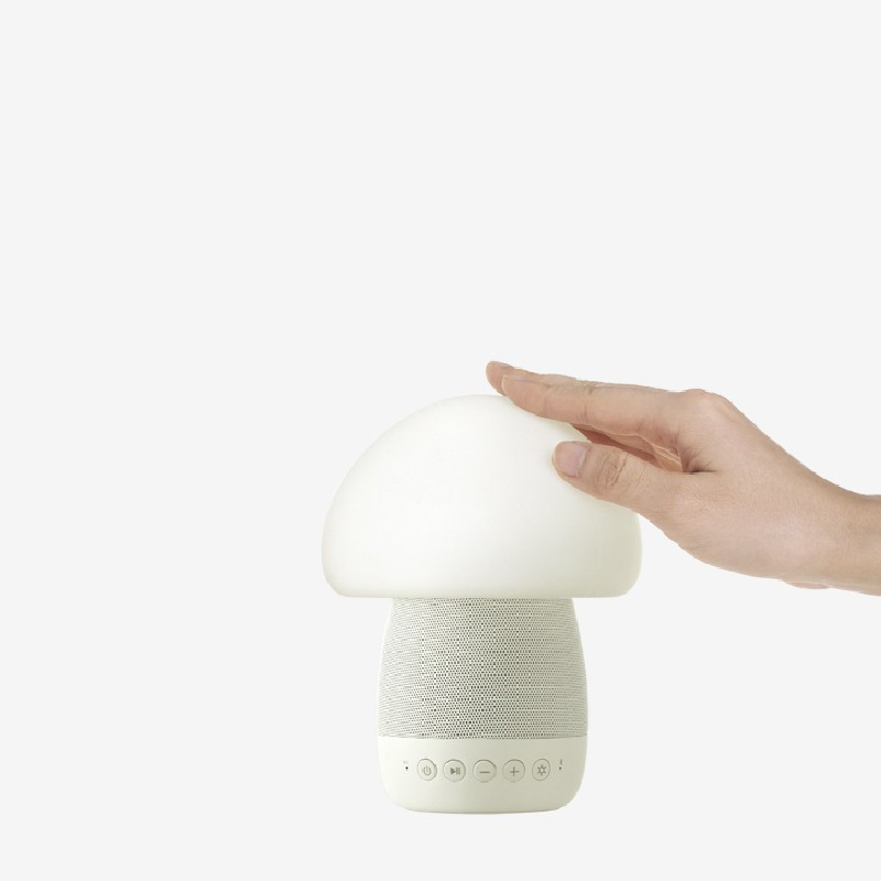 utterlazy Emoi Mushroom Speaker 6 W Bluetooth  Speaker(White, Stereo Channel)