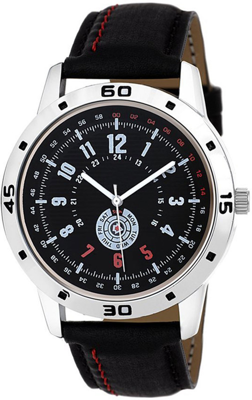 hoxovo CK-477 , black dial round shap men's and boys Analog Watch  - For Boys