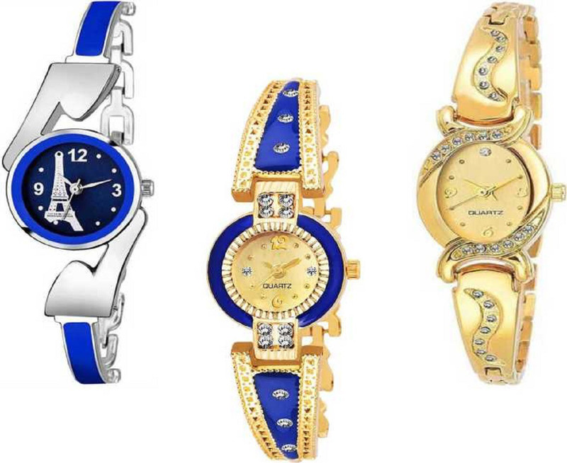 mother Latest Collection Attractive Design Watch Combo For Women 758992 Watch Combo For Women 758992 Analog Watch  - For Girls