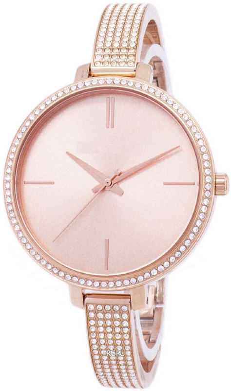 llk M.K. Analog Rose Diamond Gold Analog Watch  - For Women