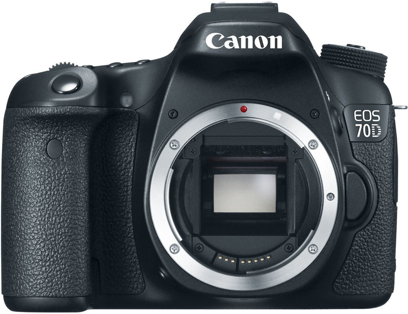 Canon EOS 70D 20.2 MP Digital SLR 18-55 DSLR Camera(Black)