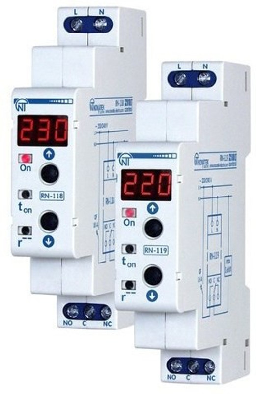 novatek electro Single Phase Voltage Monitoring Relay RN-119 MCB(2)