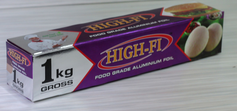 high fi 1 KG GROSS Aluminium Foil(60 m)