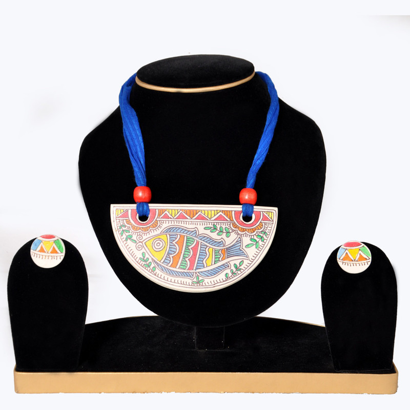 amorucio Fibre Jewel Set(Multicolor)