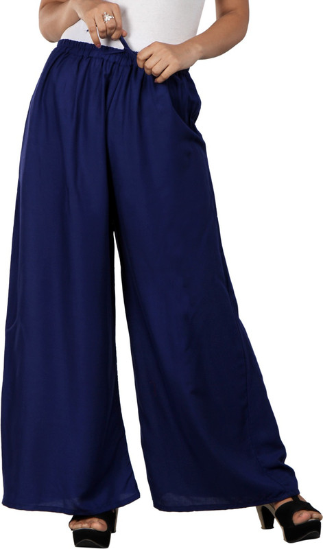 rizanas apperals Flared Women Blue Trousers