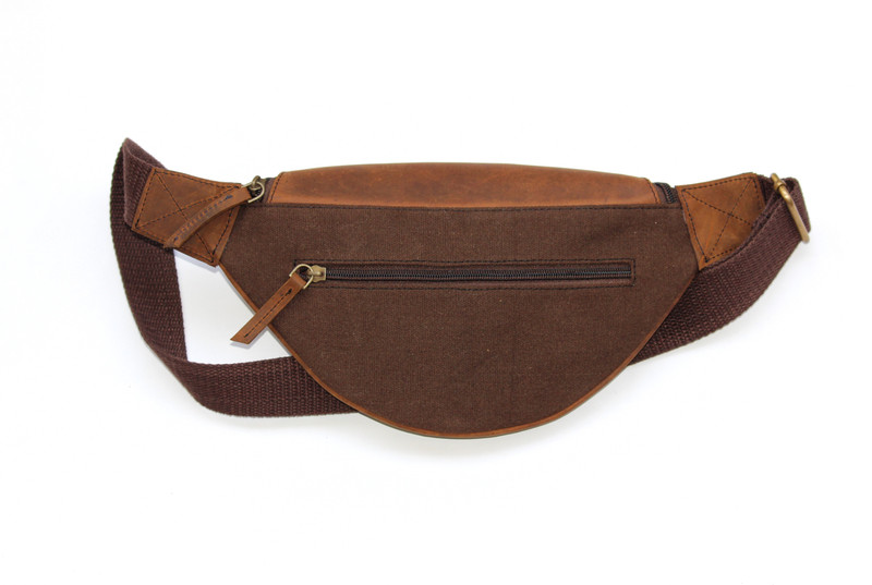 leathercore LC071202 Genuine Leather Unisex Waist Pack Fanny Bag | Hip Bum Bag Organiser | Adjustable Belt to Carry Cell Phone Passport Travel Documents for Waist 32 to 42 inches | Outdoors Sports Hiking Travel Cycling(Brown)