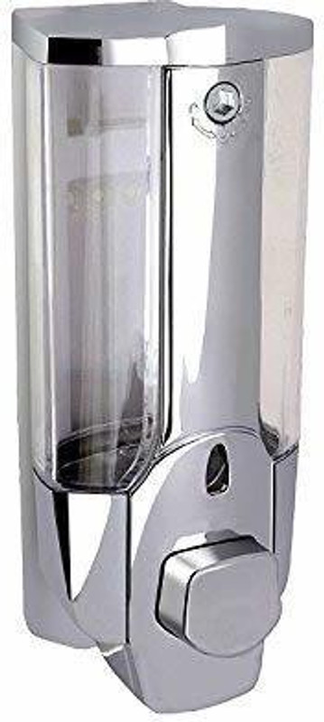 Yiking Soap Dispenser with Lock (Silver) ABS Plastic Body 350ml Washing Machine Soap Dispenser