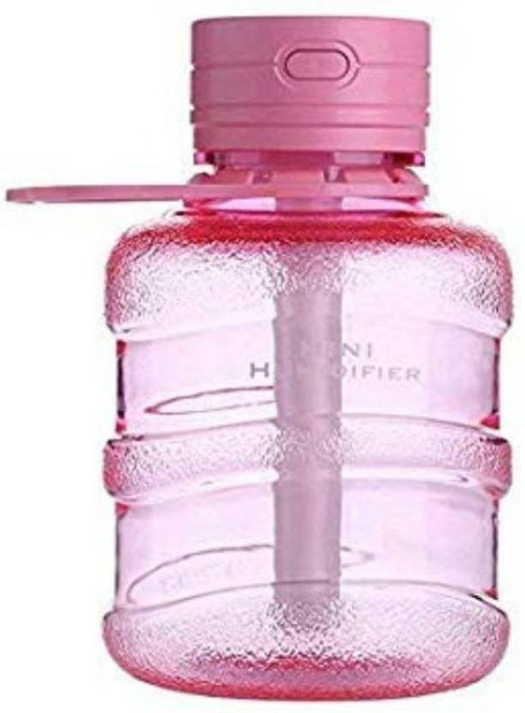 balam traders Bottle Humidifier For Room Air Freshener Humidifier Portable Car Air Purifier(Pink)